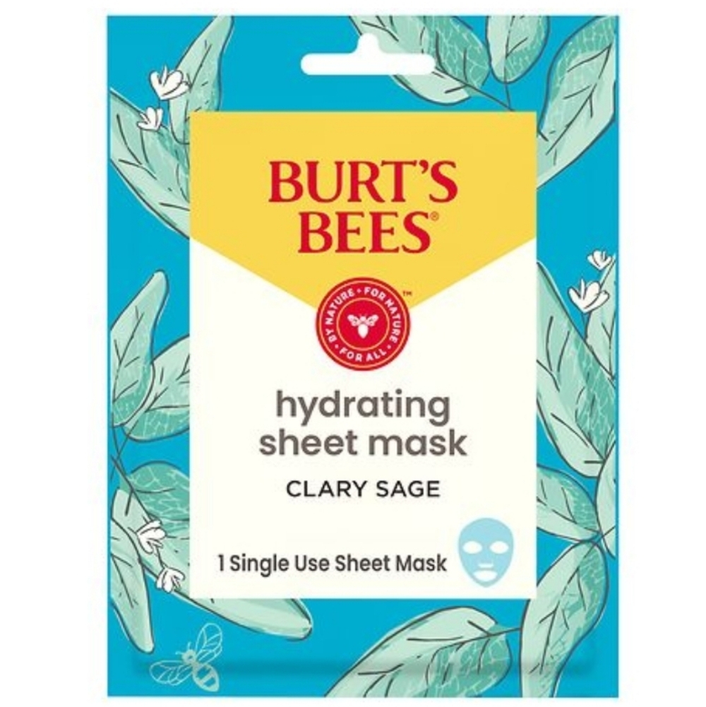 $3 When Bundled with $12 Burt's Bees Clary Sage Hydrating Sheet Mask